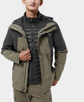 Chaqueta Columbia Omni-Heat 3-en-1 Impermeable Verde Militar Hombre WE8186-397 Shop Chaqueta Columbia Omni-Heat 3-en-1 Impermeable Verde Militar Hombre WE8186-397