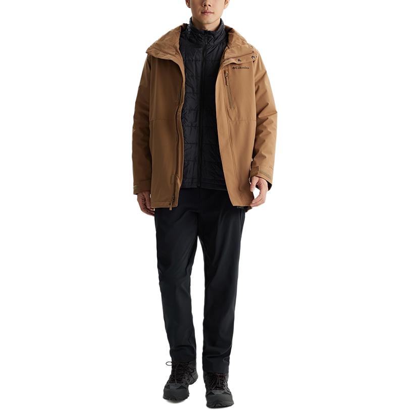 Details for Columbia Omni-Heat 3合1防水防風外套 棕色 男款 FW24 WE8778-257