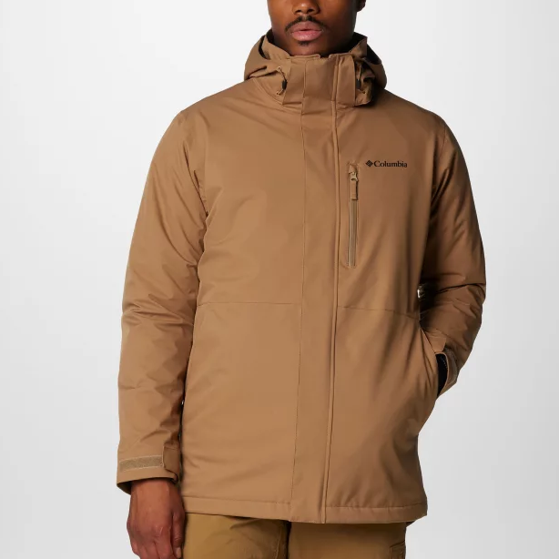 Sizing Columbia Omni-Heat 3合1防水防風外套 棕色 男款 FW24 WE8778-257