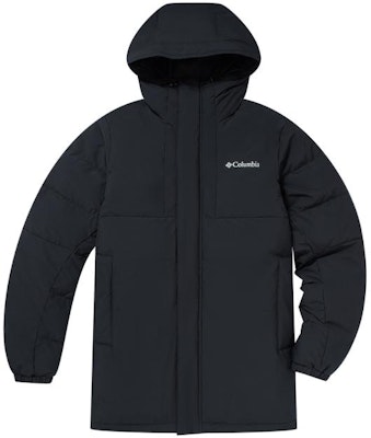 Columbia Omni-Heat Long Hooded Down Jacket Casual Winter Coat. WE8506-010 Order Columbia Omni-Heat Long Hooded Down Jacket Casual Winter Coat. WE8506-010