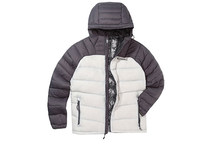 Columbia Omni-Heat Outdoor Puffer Jacket 650 Fill Power  White EE1508-043