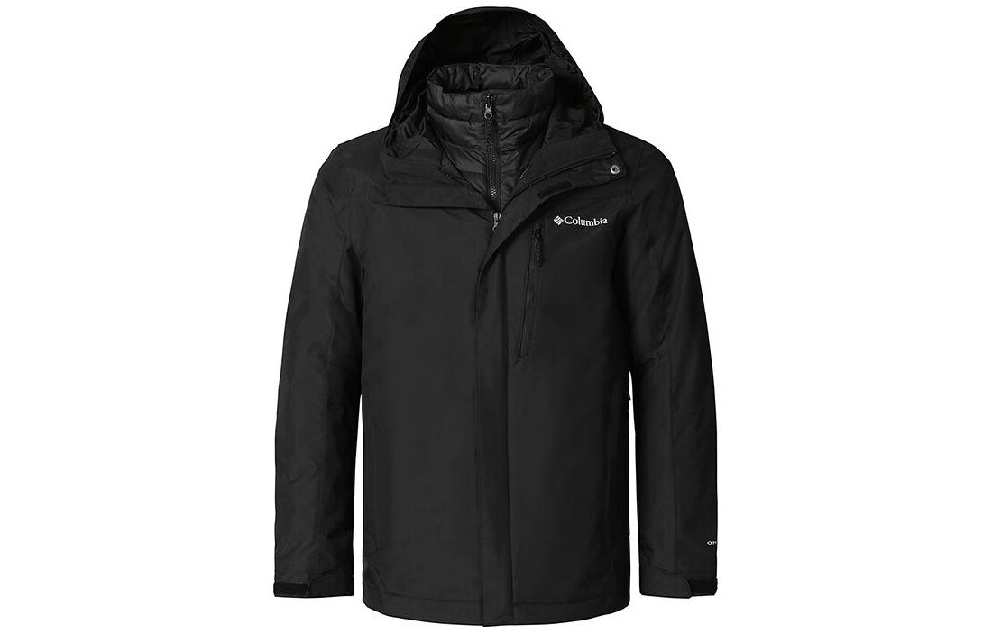 Columbia Omni-Heat Waterproof Breathable 3-in-1 Jacket Black WE1155-010