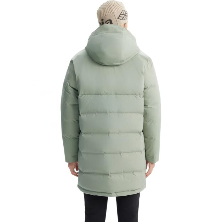 Shop 哥伦比亚防水羽绒服绿色男女款加热保暖外套 Omni-Heat 技术 XE1260-348