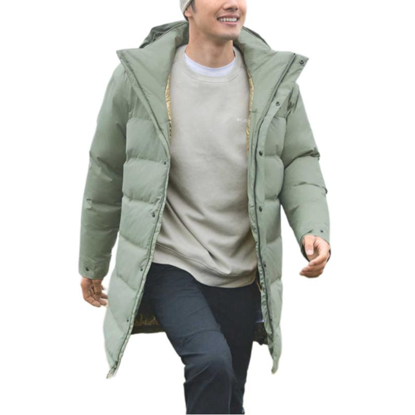 Details for 哥伦比亚防水羽绒服绿色男女款加热保暖外套 Omni-Heat 技术 XE1260-348