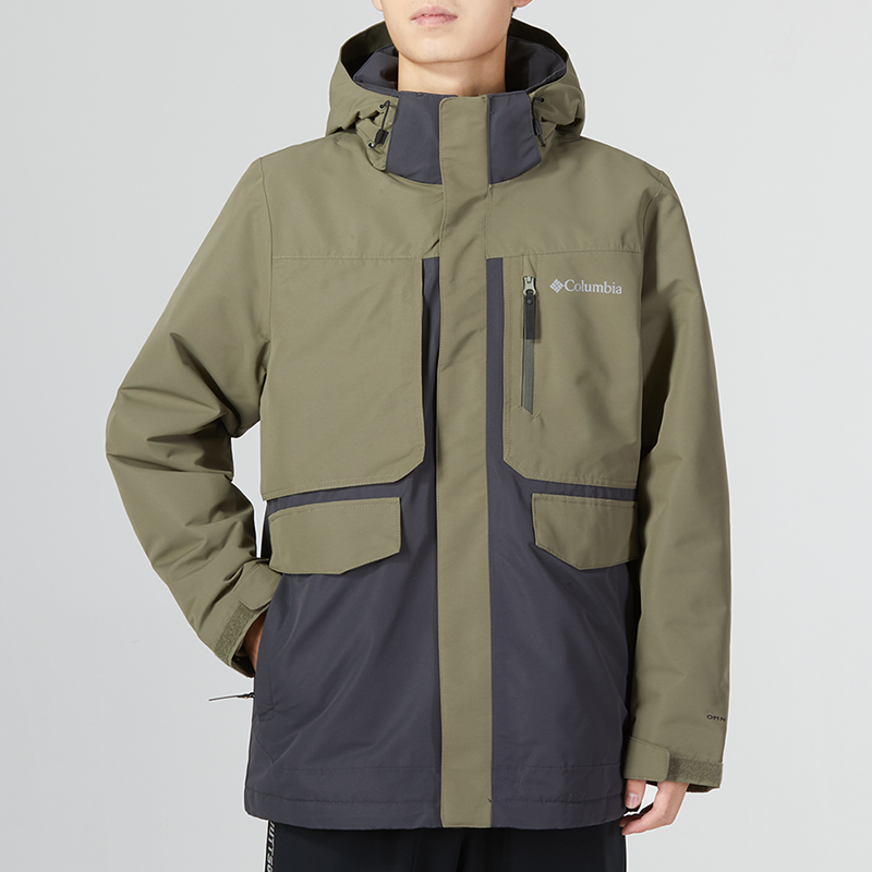 Columbia Omni-Heat Waterproof Windproof Hooded Jacket Army Green WE4354-397 圖 4