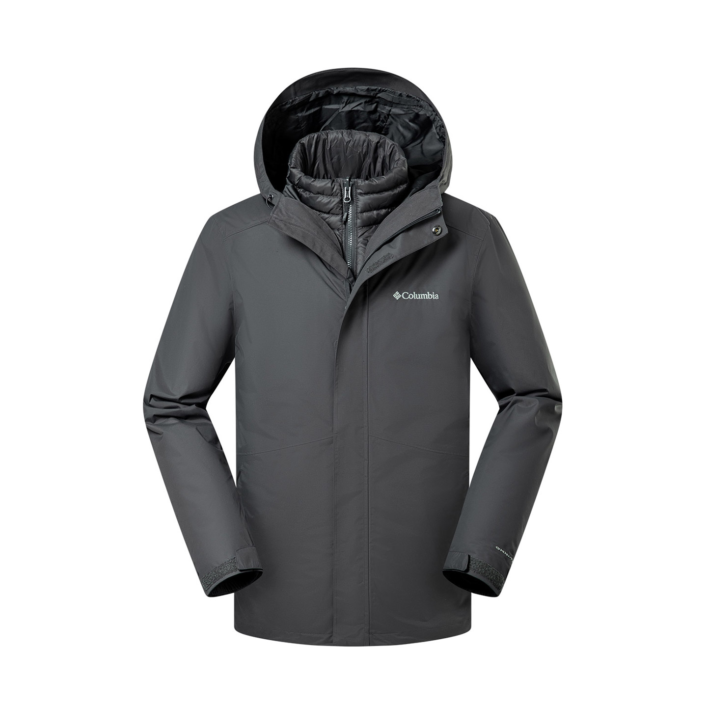 Columbia OMNI-TECH FW25 700-Fill Down 3-in-1 Waterproof Windproof Jacket Unisex. XE5418