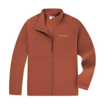 Columbia Orange Softshell Jacket - Casual Outdoor Camping Travel Wear WE5181-230