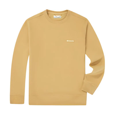 Columbia Orange Unisex Crewneck Long Sleeve Sweatshirt - Breathable & Comfortable AE3351-293