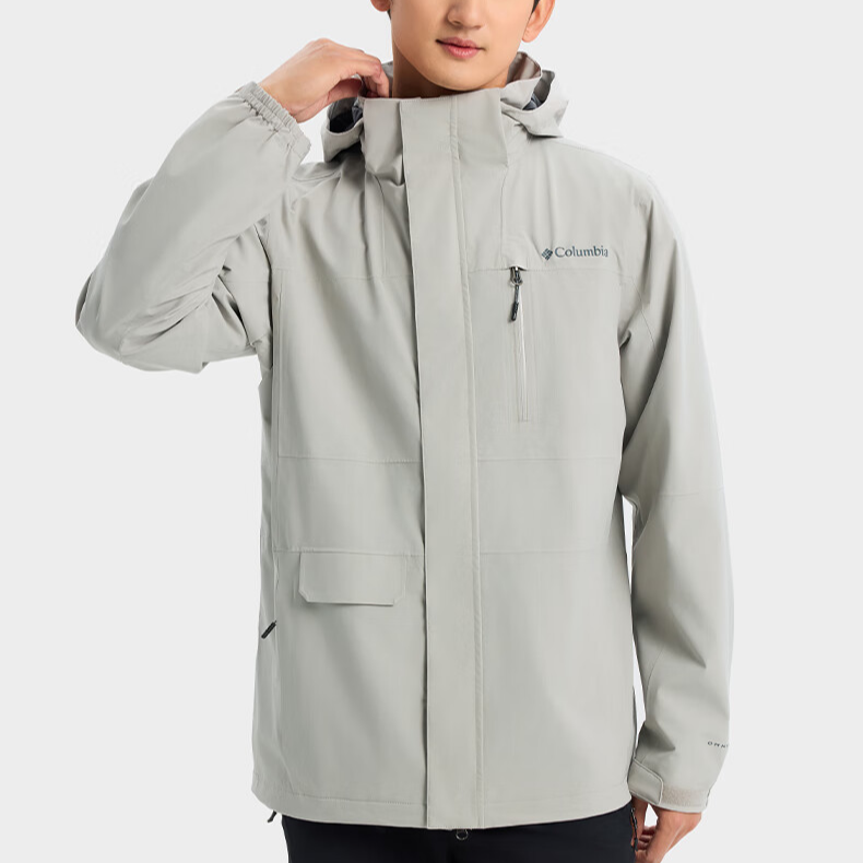 Purchase Jaket Columbia 3-dalam-1 Kalis Air & Angin Luar - Kelabu Padu XE2587-027
