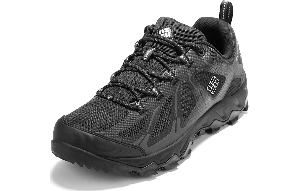 Lookbook Columbia 戶外運動緩震防水健行鞋 黑色