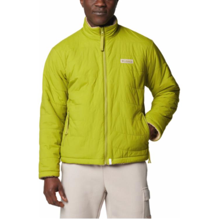 Columbia Panorama Wallowa Reversible Logo Jacket Green - Stylish & Comfy 2090782-390
