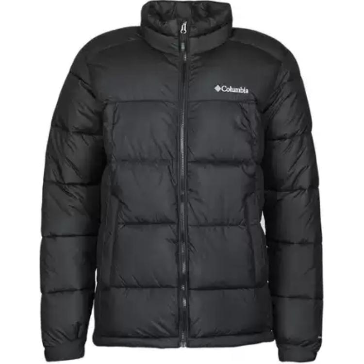 Columbia Pike Lake™ Puffer Jacket Black - Warm, Lightweight, Long-Sleeve Coat 1738022-010