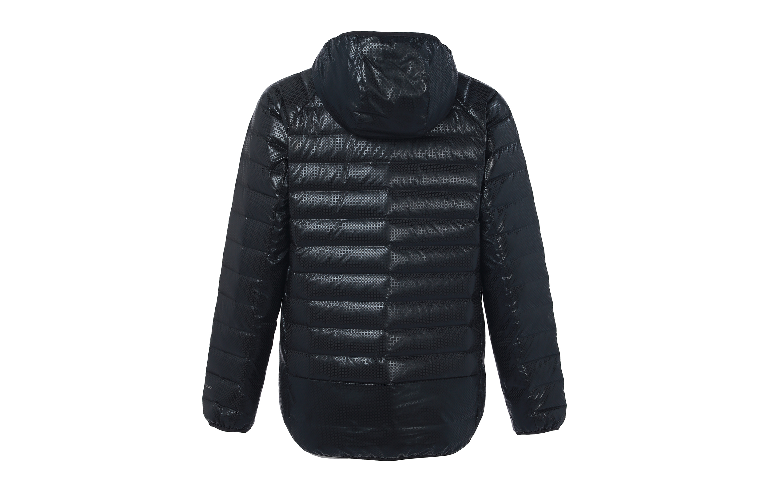 Lookbook Columbia 無縫連帽羽絨外套 黑色 - 都市戶外系列 WE1328-010