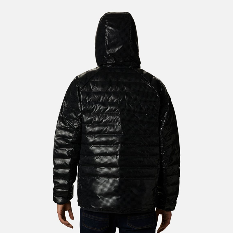 Details for Columbia 無縫連帽羽絨外套 黑色 - 都市戶外系列 WE1328-010