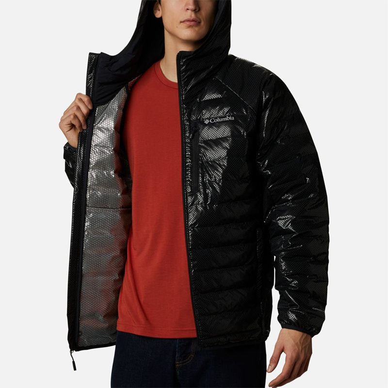 Cheap Columbia 無縫連帽羽絨外套 黑色 - 都市戶外系列 WE1328-010