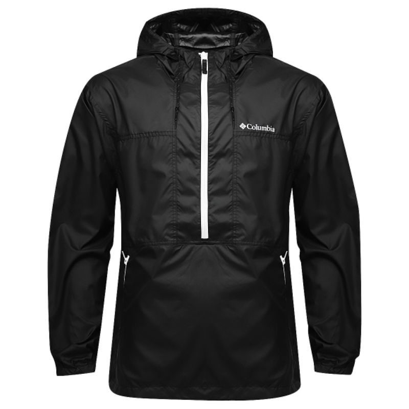 Columbia Solid Black Waterproof Hooded Jacket 1988721-010