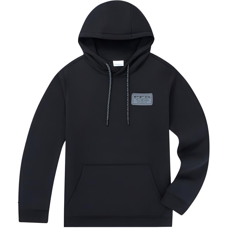 Columbia Solid Color Comfortable Breathable Hoodie - Black FM3860-010