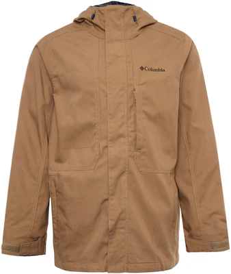 Columbia Jaket Hoodie Zip Logo Sulam Warna Khaki WE0399-257 Buy Columbia Jaket Hoodie Zip Logo Sulam Warna Khaki WE0399-257