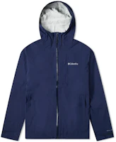 Columbia Solid Logo Front Hooded Jacket Deep Navy Blue 1932854-464 Columbia Solid Logo Front Hooded Jacket Deep Navy Blue 1932854-464