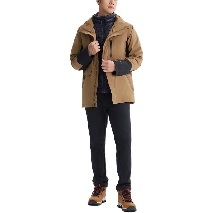 Details for Columbia South Gate 2 三合一防水羽绒登山夹克 - 棕色 WE9643-257