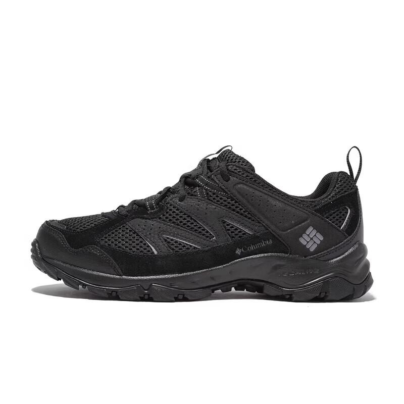 Columbia SS26 Black Lightweight Breathable Hiking Shoes Outdoor Sneakers YM1182-010