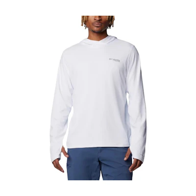 Columbia Summit Valley Soft Hooded Sweatshirt White - Comfortable Fit 2071991-100