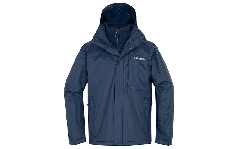 Columbia Tieton Loop™ 3-in-1 Waterproof Windproof Navy Jacket WE1322-465