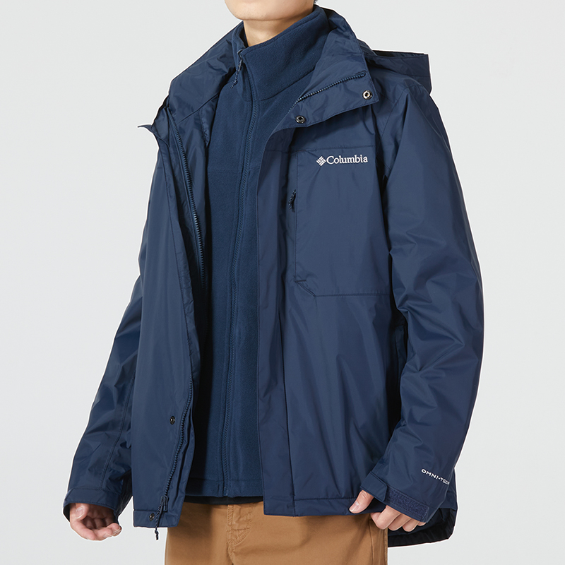 Columbia Tieton Loop™ 3-in-1 Waterproof Windproof Navy Jacket WE1322-465 圖 8