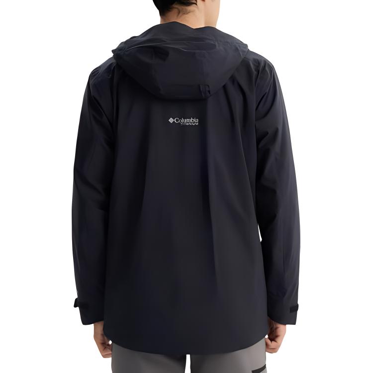 Lookbook コロンビア チタニウム 3イン1 防水 防風 ハイキングジャケット ブラック WE2426-010