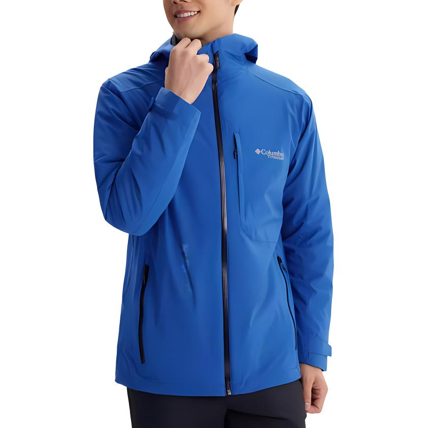 Columbia Titanium Series  3-in-1 Waterproof Hiking Jacket - Blue. WE2426-433