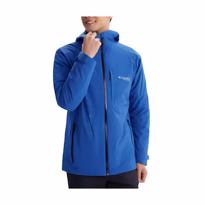 Columbia Titanium Series 3-in-1 Waterproof Hiking Jacket - Blue. WE2426-433