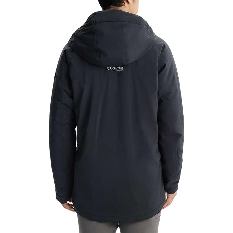 Lookbook Columbia Titanium 黑色防水保暖滑雪外套附Logo WE3425-010