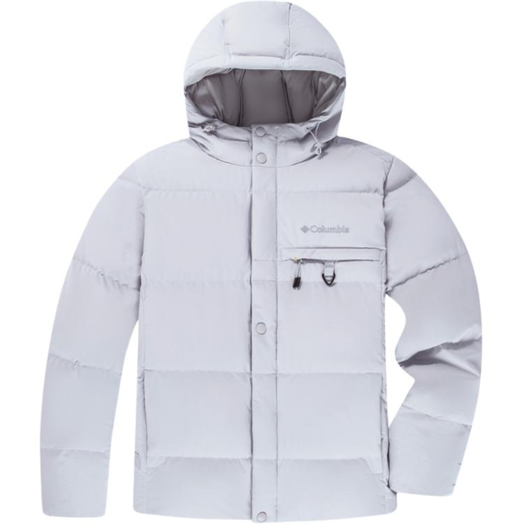 Order 哥伦比亚Trans Traverse系列男女连帽灰色羽绒外套户外休闲款 WE1756-075