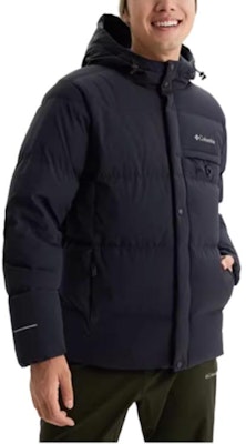 哥伦比亚Transversing系列男女款黑色连帽羽绒服夹克. WE1756-010 Shop 哥伦比亚Transversing系列男女款黑色连帽羽绒服夹克. WE1756-010