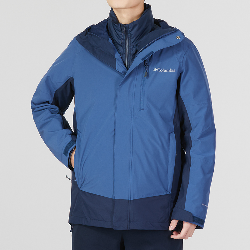 Columbia Tri-color Logo Print Waterproof Insulated 3-in-1 Jacket WE0900-452 圖 8