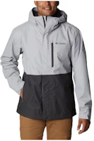 Columbia Two-Tone Colorblock Hooded Jacket Gray Long Sleeve 1988621-039 Columbia Two-Tone Colorblock Hooded Jacket Gray Long Sleeve 1988621-039