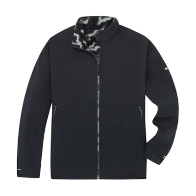 Columbia Unisex Reversible Zip-Up Long Sleeve Jacket - Black AE2174-010