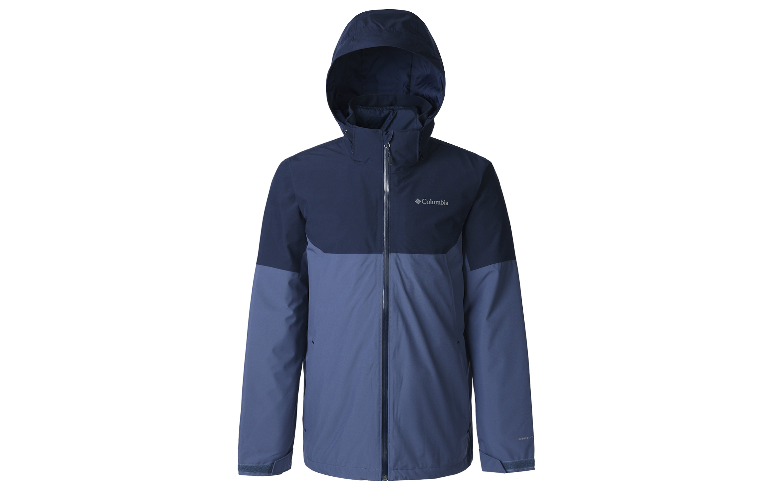 Columbia Unisex Waterproof Windproof Insulated Jacket with Logo Design - Blue. WE6671-478