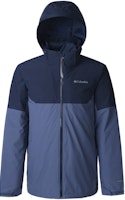 Columbia Unisex Waterproof Windproof Insulated Jacket with Logo Design - Blue. WE6671-478 Columbia Unisex Waterproof Windproof Insulated Jacket with Logo Design - Blue. WE6671-478