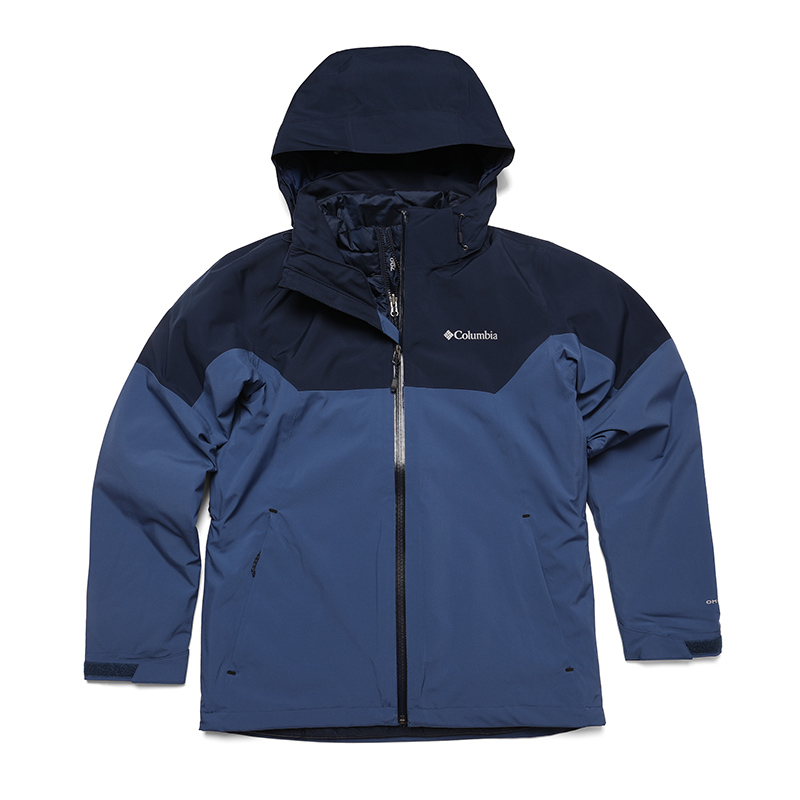 Order Columbia 男女通用防水防風保暖外套帶Logo設計 - 藍色 WE6671-478