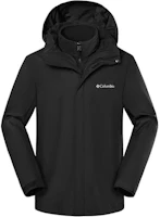 Columbia Waterproof 3-in-1 Jacket with Fleece Liner - Windproof & Durable XE5405-010 Columbia Waterproof 3-in-1 Jacket with Fleece Liner - Windproof & Durable XE5405-010