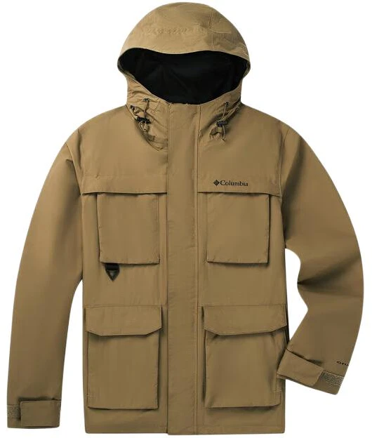 columbia-waterproof-hooded-jacket-deep-khaki-pocket-design-we-2778-257