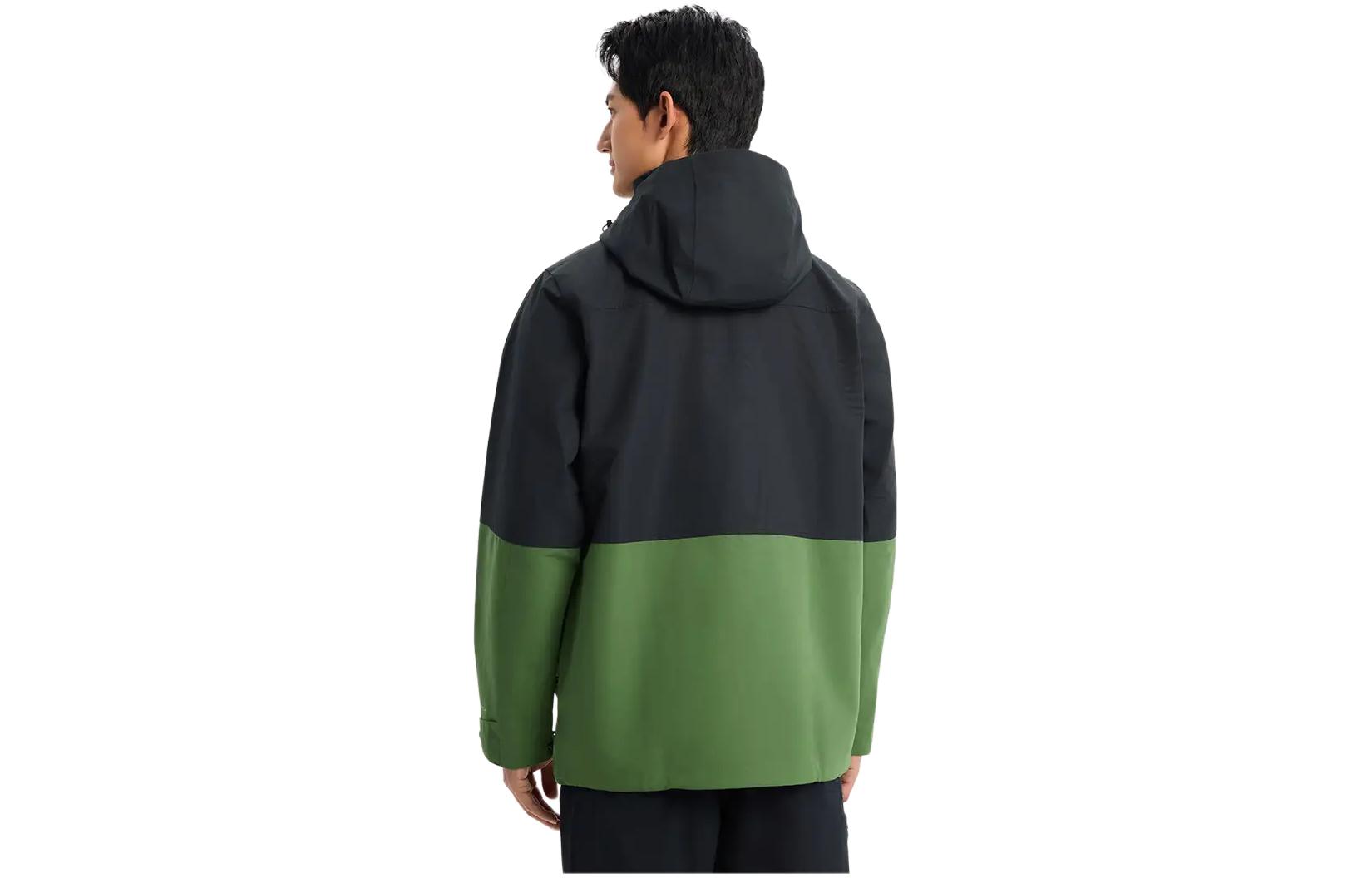 Lookbook 哥伦比亚防水保暖夹克 黑色拼色 长袖 WE3429-011