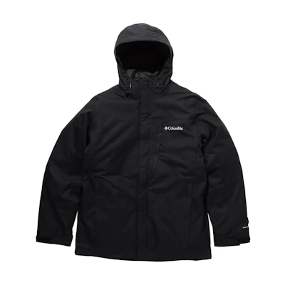 Columbia Waterproof Windproof Hooded Jacket with Logo Print WM1155-010