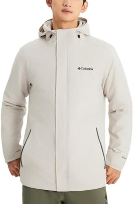 컬럼비아 방수 방풍 따뜻한 하이킹 자켓 유니섹스 - 오프 화이트. XE5418-278 Lookbook 컬럼비아 방수 방풍 따뜻한 하이킹 자켓 유니섹스 - 오프 화이트. XE5418-278