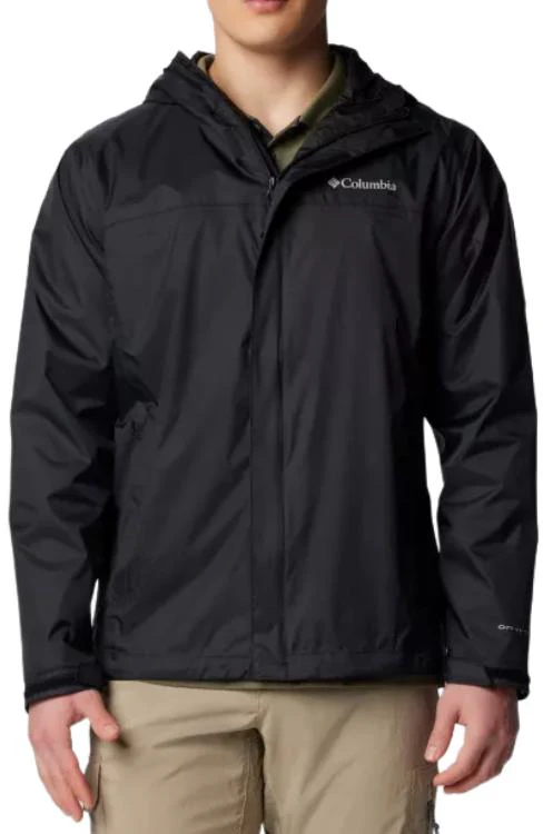 columbia-watertight-ii-black-waterproof-jacket-with-logo-print-hoodie-1533898-010