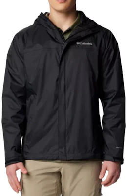 Columbia Watertight™ II Black Waterproof Jacket with Logo Print Hoodie 1533898-010 Buy Columbia Watertight™ II Black Waterproof Jacket with Logo Print Hoodie 1533898-010