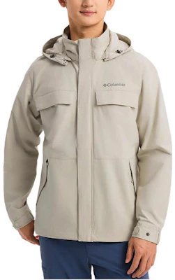 Columbia Jaket Putih Waterproof dengan Hood yang Bisa Dilepas untuk Travel XE9698-278 Shop Columbia Jaket Putih Waterproof dengan Hood yang Bisa Dilepas untuk Travel XE9698-278