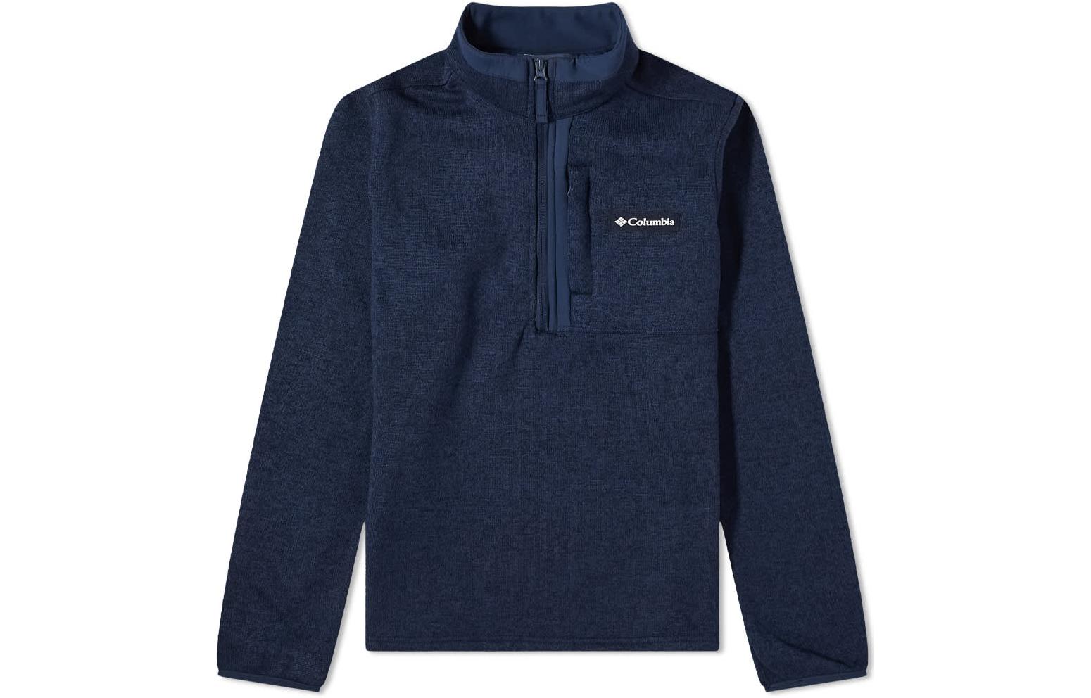 Columbia x FW Logo Printed Stand Collar Zip Jacket Blue - Spring/Fall Fit 195411-464