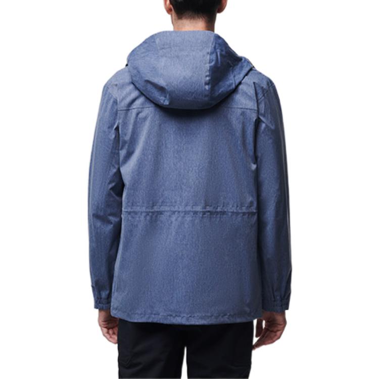 Shop Columbia 聯名款實心標誌印花藍色連帽外套 長袖 男女通用款 PM4508-464